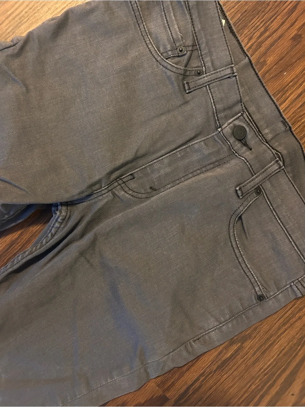 Levi's Men's Slim Jeans in Charcoal 33 x 32